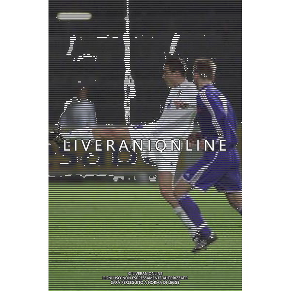 COMO,16-04-02 DFP/MARCO LUSSOSO ITALIA- FRANCIA UNDER 21 (AMICHEVOLE) NELLA FOTO: BRIGHI MATTEO AG DFP-AG ALDO LIVERANI SAS