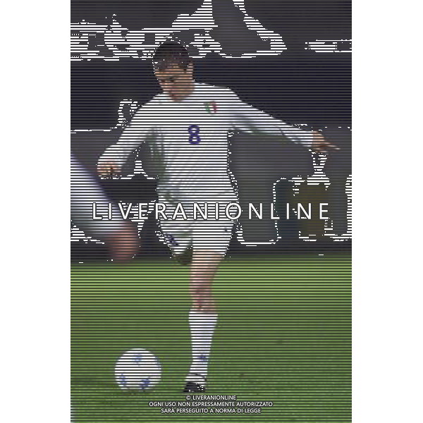 COMO,16-04-02 DFP/MARCO LUSSOSO ITALIA- FRANCIA UNDER 21 (AMICHEVOLE) NELLA FOTO: BRIGHI MATTEO AG DFP-AG ALDO LIVERANI SAS