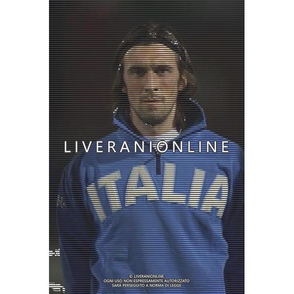 COMO,16-04-02 DFP/MARCO LUSSOSO ITALIA- FRANCIA UNDER 21 (AMICHEVOLE) NELLA FOTO: BONAZZOLI EMILIANO AG DFP-AG ALDO LIVERANI SAS