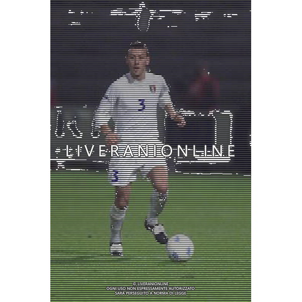 COMO,16-04-02 DFP/MARCO LUSSOSO ITALIA- FRANCIA UNDER 21 (AMICHEVOLE) NELLA FOTO: BELLINI GIANPAOLO AG DFP-AG ALDO LIVERANI SAS