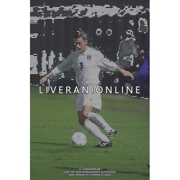 COMO,16-04-02 DFP/MARCO LUSSOSO ITALIA- FRANCIA UNDER 21 (AMICHEVOLE) NELLA FOTO: BELLINI GIANPAOLO AG DFP-AG ALDO LIVERANI SAS