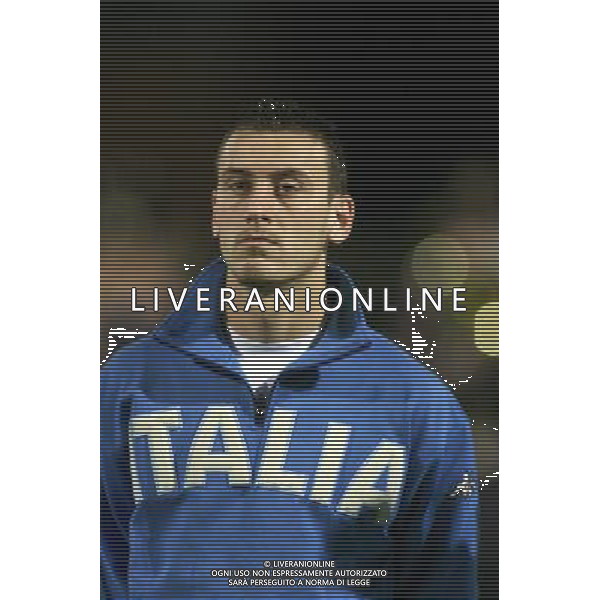 COMO,16-04-02 DFP/MARCO LUSSOSO ITALIA- FRANCIA UNDER 21 (AMICHEVOLE) NELLA FOTO: BELLINI GIANPAOLO AG DFP-AG ALDO LIVERANI SAS