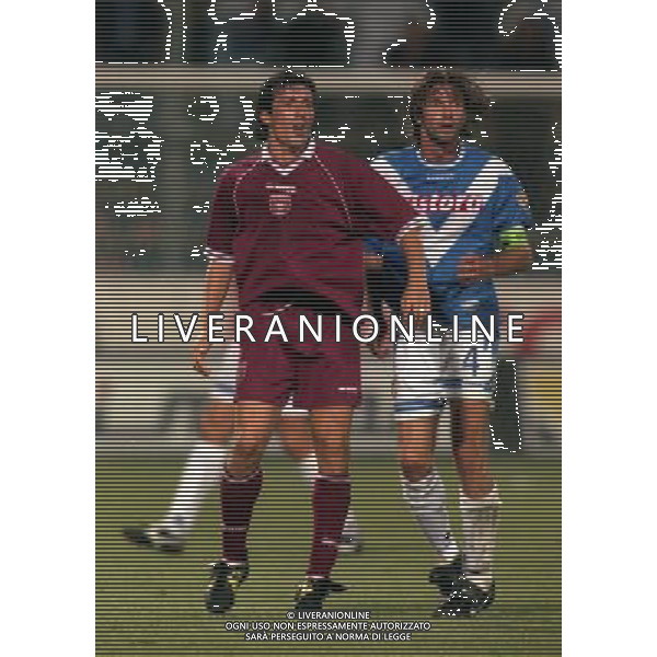 REGGIANA BRESCIA COPPA ITALIA 1998-1999 NELLA FOTO DARIO MORELLO E FILIPPO GALLI AG ALDO LIVERANI SAS