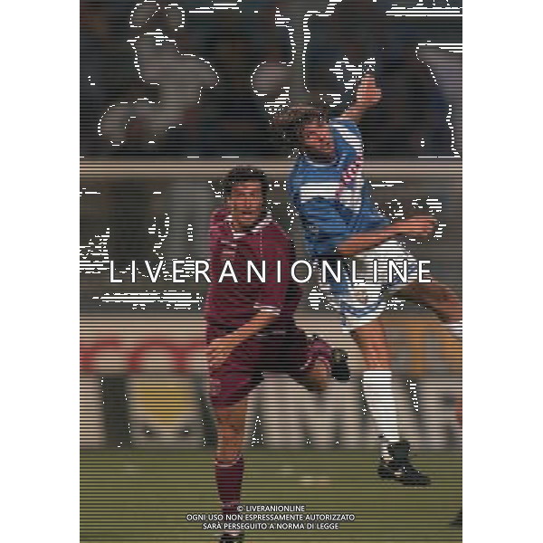 REGGIANA BRESCIA COPPA ITALIA 1998-1999 NELLA FOTO DARIO MORELLO E FILIPPO GALLI AG ALDO LIVERANI SAS