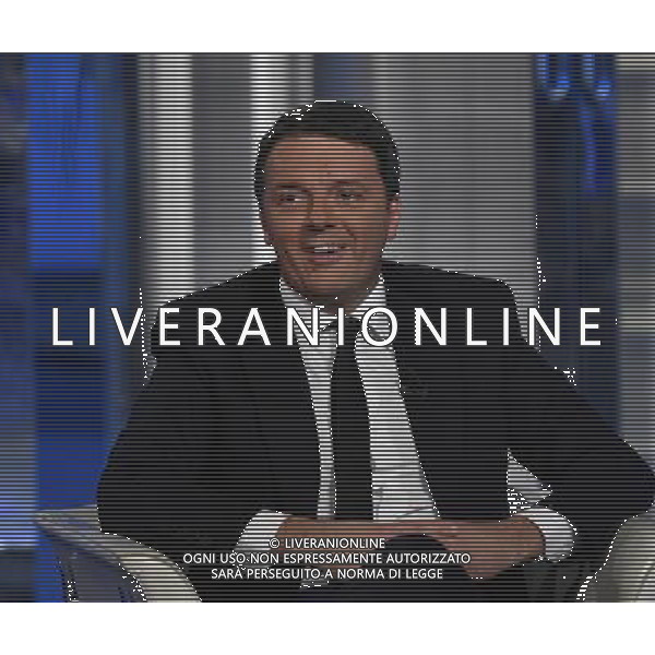 Matteo Renzi ospite della trasmissione TV \' Porta a Porta \' Roma - 30.11.2016 - Studi Rai Teulada - nella foto: Matteo Renzi /Ph. Corradetti-Ag. Aldo Liverani sas