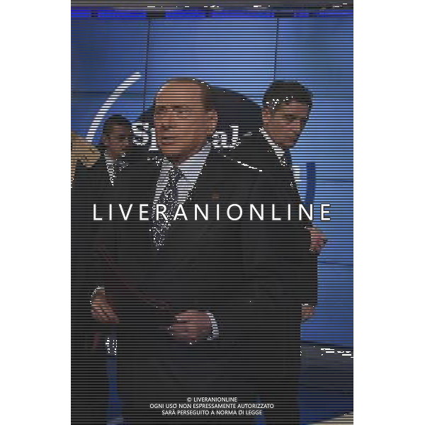 Silvio Berlusconi ospite della trasmissione TV \' Porta a Porta \' Roma - 30.11.2016 - Studi Rai Teulada - nella foto: Silvio Berlusconi /Ph. Corradetti-Ag. Aldo Liverani sas