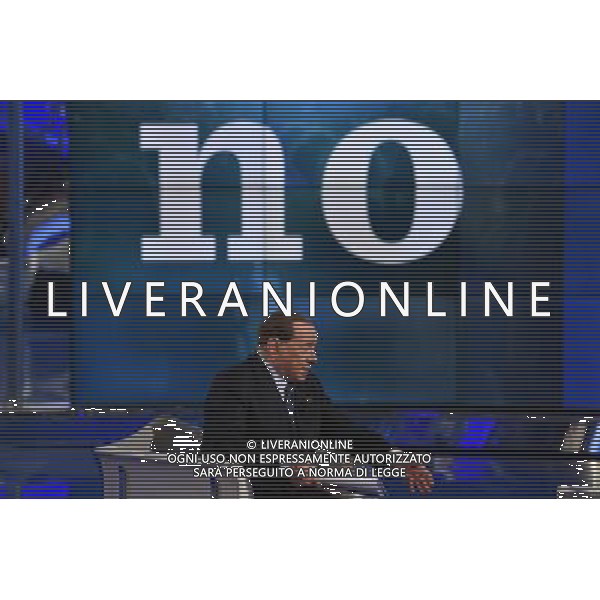 Silvio Berlusconi ospite della trasmissione TV \' Porta a Porta \' Roma - 30.11.2016 - Studi Rai Teulada - nella foto: Silvio Berlusconi /Ph. Corradetti-Ag. Aldo Liverani sas