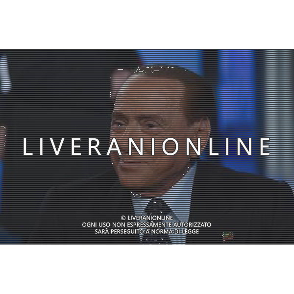 Silvio Berlusconi ospite della trasmissione TV \' Porta a Porta \' Roma - 30.11.2016 - Studi Rai Teulada - nella foto: Silvio Berlusconi /Ph. Corradetti-Ag. Aldo Liverani sas