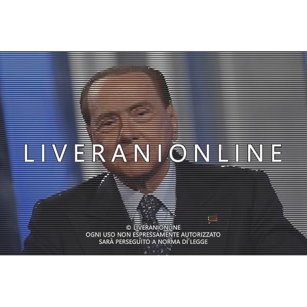 Silvio Berlusconi ospite della trasmissione TV \' Porta a Porta \' Roma - 30.11.2016 - Studi Rai Teulada - nella foto: Silvio Berlusconi /Ph. Corradetti-Ag. Aldo Liverani sas