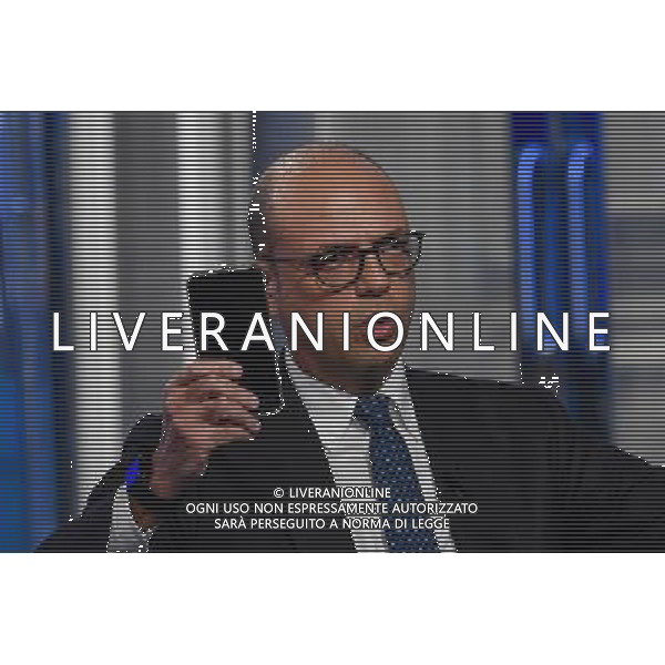 Angelino Alfano ospite della trasmissione TV \' Porta a Porta \' Roma - 30.11.2016 - Studi Rai Teulada - nella foto: Angelino Alfano /Ph. Corradetti-Ag. Aldo Liverani sas