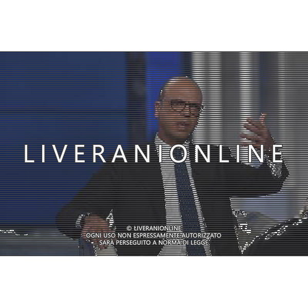 Angelino Alfano ospite della trasmissione TV \' Porta a Porta \' Roma - 30.11.2016 - Studi Rai Teulada - nella foto: Angelino Alfano /Ph. Corradetti-Ag. Aldo Liverani sas