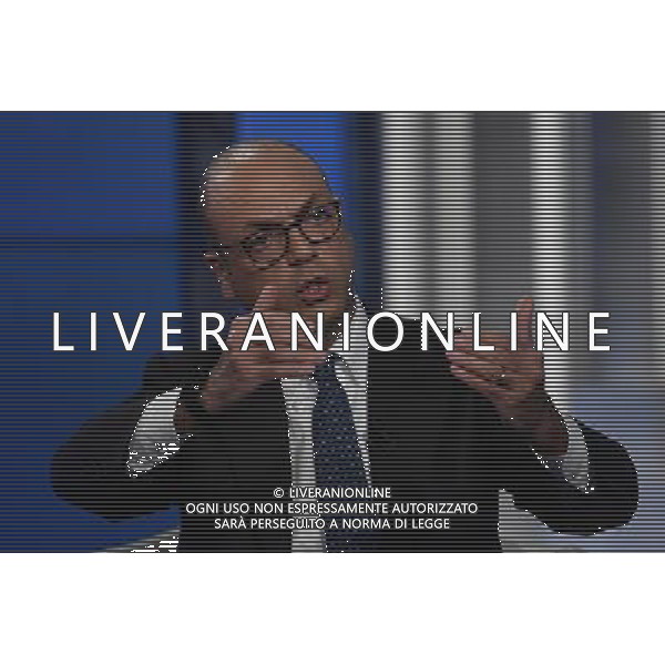 Angelino Alfano ospite della trasmissione TV \' Porta a Porta \' Roma - 30.11.2016 - Studi Rai Teulada - nella foto: Angelino Alfano /Ph. Corradetti-Ag. Aldo Liverani sas