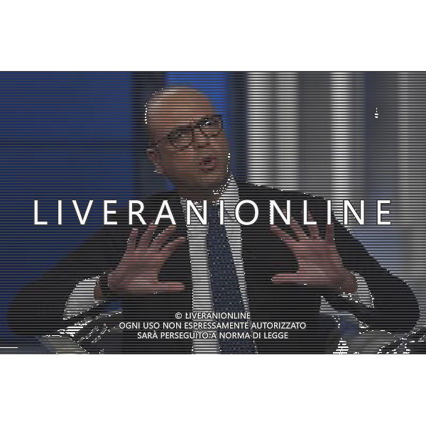 Angelino Alfano ospite della trasmissione TV \' Porta a Porta \' Roma - 30.11.2016 - Studi Rai Teulada - nella foto: Angelino Alfano /Ph. Corradetti-Ag. Aldo Liverani sas