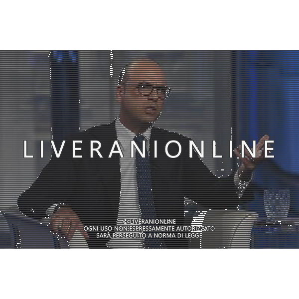 Angelino Alfano ospite della trasmissione TV \' Porta a Porta \' Roma - 30.11.2016 - Studi Rai Teulada - nella foto: Angelino Alfano /Ph. Corradetti-Ag. Aldo Liverani sas