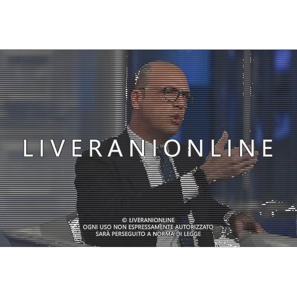 Angelino Alfano ospite della trasmissione TV \' Porta a Porta \' Roma - 30.11.2016 - Studi Rai Teulada - nella foto: Angelino Alfano /Ph. Corradetti-Ag. Aldo Liverani sas