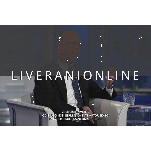 Angelino Alfano ospite della trasmissione TV \' Porta a Porta \' Roma - 30.11.2016 - Studi Rai Teulada - nella foto: Angelino Alfano /Ph. Corradetti-Ag. Aldo Liverani sas