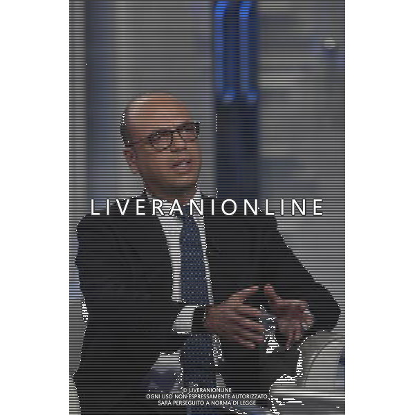 Angelino Alfano ospite della trasmissione TV \' Porta a Porta \' Roma - 30.11.2016 - Studi Rai Teulada - nella foto: Angelino Alfano /Ph. Corradetti-Ag. Aldo Liverani sas