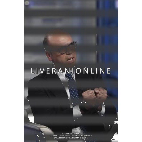 Angelino Alfano ospite della trasmissione TV \' Porta a Porta \' Roma - 30.11.2016 - Studi Rai Teulada - nella foto: Angelino Alfano /Ph. Corradetti-Ag. Aldo Liverani sas