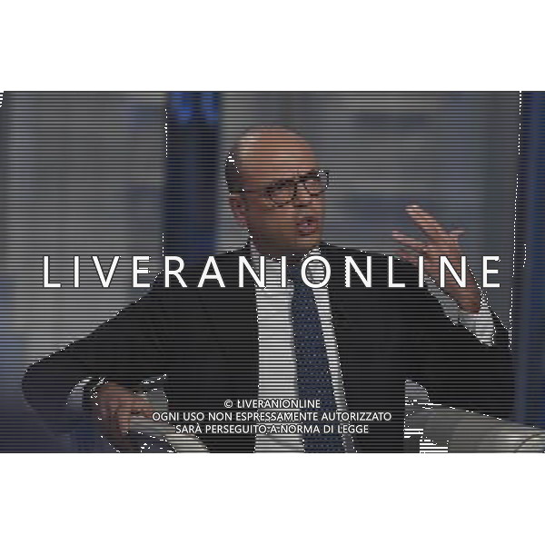 Angelino Alfano ospite della trasmissione TV \' Porta a Porta \' Roma - 30.11.2016 - Studi Rai Teulada - nella foto: Angelino Alfano /Ph. Corradetti-Ag. Aldo Liverani sas