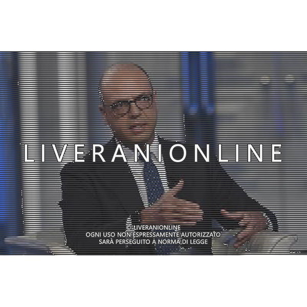 Angelino Alfano ospite della trasmissione TV \' Porta a Porta \' Roma - 30.11.2016 - Studi Rai Teulada - nella foto: Angelino Alfano /Ph. Corradetti-Ag. Aldo Liverani sas