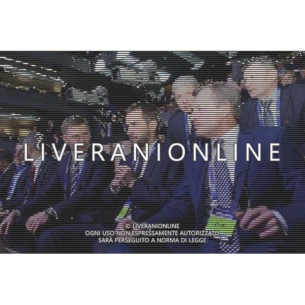 01.12.2016 KRAKOW - CENTRUM KONFERENCYJNE ( CRACOW, POLAND - CONFERENCE CENTRE) PILKA NOZNA ( FOOTBALL), MISTRZOSTWA EUROPY UEFA DO LAT 21 UNDER21 POLSKA 2017 ( UEFA UNDER 21 CHAMPIONSHIP 2017 ) LOSOWANIE GRUP FINALOWYCH TURNIEJU ( UEFA EURO UNDER 21 FINALS DRAW) NZ ANDRZEJ JUSKOWIAK, MARCIN DORNA, JOZEF MLYNARCZYK FOTO LUKASZ GROCHALA/CYFRASPORT/NEWSPIX.PL --- Newspix.pl AG ALDO LIVERANI SAS ONLY ITALY