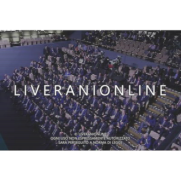 2016.12.01 Krakow Pilka nozna , Mistrzostwa Europy U-21 2017 Losowanie grup UEFA EURO U-21 2017 N/z sala ICE Krakow podczas ceremonii losowania Foto Krzysztof Porebski / PressFocus/NEWSPIX.PL 2016.12.01 Krakow Football , European Under-21 Championship 2017 Group stage draw sala ICE Krakow podczas ceremonii losowania Credit: Krzysztof Porebski / PressFocus --- Newspix.pl AG ALDO LIVERANI SAS ONLY ITALY