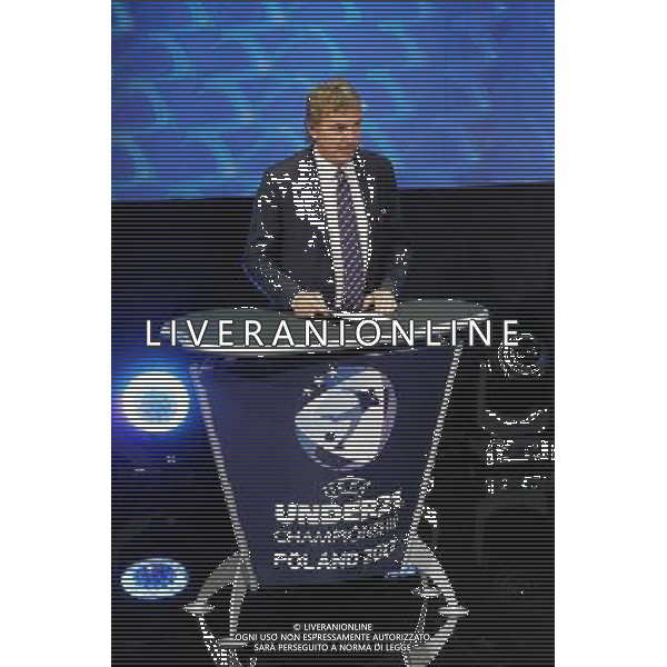 2016.12.01 Krakow Pilka nozna , Mistrzostwa Europy U-21 2017 Losowanie grup UEFA EURO U-21 2017 N/z Zbigniew Boniek Foto Krzysztof Porebski / PressFocus/NEWSPIX.PL 2016.12.01 Krakow Football , European Under-21 Championship 2017 Group stage draw Zbigniew Boniek Credit: Krzysztof Porebski / PressFocus --- Newspix.pl AG ALDO LIVERANI SAS ONLY ITALY