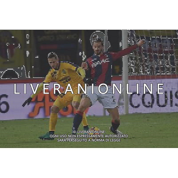 BOLOGNA - VERONA QUARTO TURNO COPPA ITALIA TIM CUP 01 DICEMBRE 2016 NELLA FOTO Marios Oikonomou ©OPTIMAFOTO / AGENZIA ALDO LIVERANI SAS 
