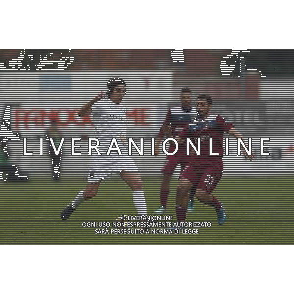 ALMA JUVENTUS FANO vs VENEZIA Campionato Lega Pro 16Âª giornata Girone B 04/12/2016 nella foto: BENTIVOGLIO E GUALDI Â©CLAUDIO ZAMAGNI/AGENZIA ALDO LIVERANI S.A.S.