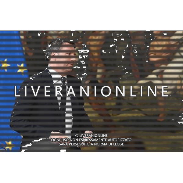 Conferenza stampa del Presidente del Consiglio Matteo Renzi dopo i risultati del referendum Costituzionale - Roma - 05.12.2016 - nella foto: Matteo Renzi / Ph. Fabrizio Corradetti - Ag. Aldo Liverani Sas