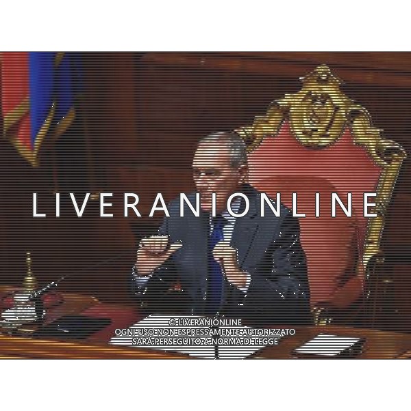 Voto sulla legge del Bilancio di previsione dello Stato per l\'anno finanziario 2017 e bilancio pluriennale per il triennio 2017-2019 - Roma - 07.12.2016 - Palazzo Madama - nella foto: Pietro Grasso / Ph. Corradetti-Ag. Aldo Liverani Sas