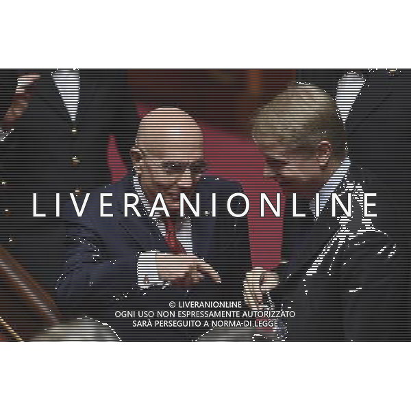 Voto sulla legge del Bilancio di previsione dello Stato per l\'anno finanziario 2017 e bilancio pluriennale per il triennio 2017-2019 - Roma - 07.12.2016 - Palazzo Madama - nella foto: Gabriele Albertini / Ph. Corradetti-Ag. Aldo Liverani Sas / AGENZIA ALDO LIVERANI SAS 