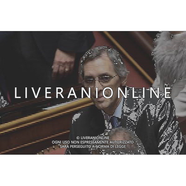 Voto sulla legge del Bilancio di previsione dello Stato per l\'anno finanziario 2017 e bilancio pluriennale per il triennio 2017-2019 - Roma - 07.12.2016 - Palazzo Madama - nella foto: Niccolo\' Ghedini / Ph. Corradetti-Ag. Aldo Liverani Sas / AGENZIA ALDO LIVERANI SAS 