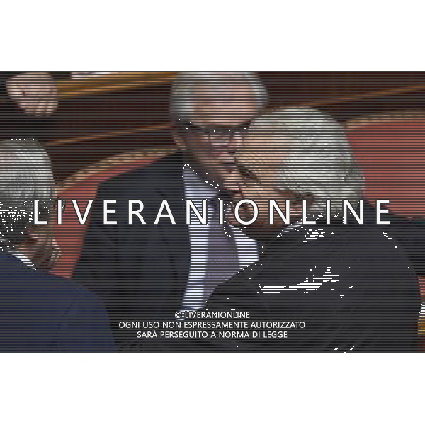 Voto sulla legge del Bilancio di previsione dello Stato per l\'anno finanziario 2017 e bilancio pluriennale per il triennio 2017-2019 - Roma - 07.12.2016 - Palazzo Madama - nella foto: Denis Verdini / Ph. Corradetti-Ag. Aldo Liverani Sas / AGENZIA ALDO LIVERANI SAS 