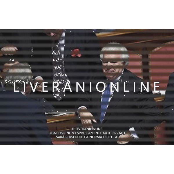 Voto sulla legge del Bilancio di previsione dello Stato per l\'anno finanziario 2017 e bilancio pluriennale per il triennio 2017-2019 - Roma - 07.12.2016 - Palazzo Madama - nella foto: Denis Verdini / Ph. Corradetti-Ag. Aldo Liverani Sas / AGENZIA ALDO LIVERANI SAS 