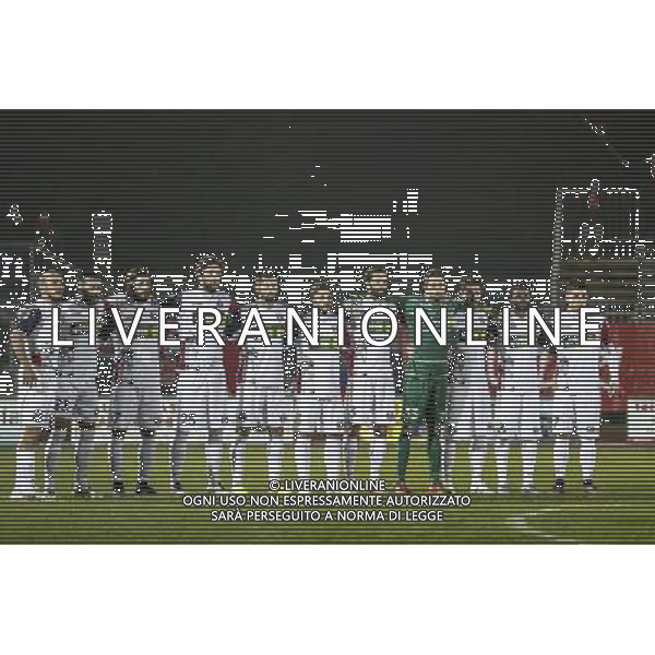 SANTARCANGELO vs SAMBENEDETTESE Campionato Lega Pro 17» giornata Girone B 07/12/2016 nella foto: LA SAMBENEDETTESE ©CLAUDIO ZAMAGNI/AGENZIA ALDO LIVERANI S.A.S.