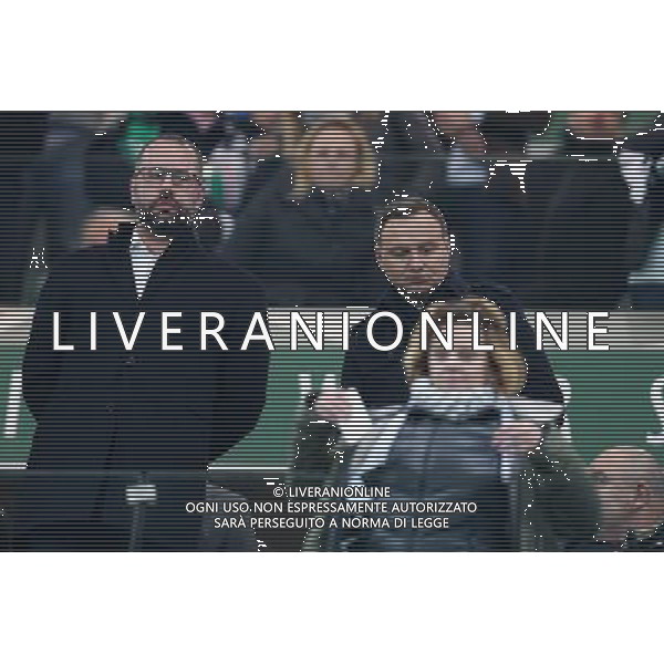 WARSZAWA 07.12.2016 MECZ 6. KOLEJKA GRUPA F LIGA MISTRZOW SEZON 2016/17: LEGIA WARSZAWA - SPORTING LIZBONA --- UEFA CHAMPIONS LEAGUE GROUP F MATCH: LEGIA WARSAW - SPORTING CLUBE DE PORTUGAL BOGUSLAW LESNODORSKI ANDRZEJ DUDA FOT. PIOTR KUCZA/NEWSPIX.PL --- Newspix.pl / AGENZIA ALDO LIVERANI SAS - ITALY ONLY EDITORIAL USE ONLY - Legia Varsavia - Sporting Lisbona, match valido per la 6a giornata di Champions League (Gruppo F) 07 dicembre 2016