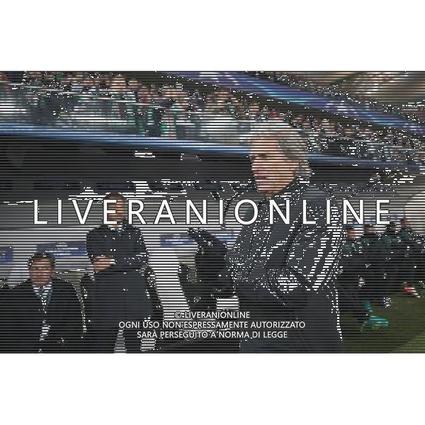 WARSZAWA 07.12.2016 MECZ 6. KOLEJKA GRUPA F LIGA MISTRZOW SEZON 2016/17: LEGIA WARSZAWA - SPORTING LIZBONA --- UEFA CHAMPIONS LEAGUE GROUP F MATCH: LEGIA WARSAW - SPORTING CLUBE DE PORTUGAL JORGE JESUS FOT. PIOTR KUCZA/NEWSPIX.PL --- Newspix.pl / AGENZIA ALDO LIVERANI SAS - ITALY ONLY EDITORIAL USE ONLY - Legia Varsavia - Sporting Lisbona, match valido per la 6a giornata di Champions League (Gruppo F) 07 dicembre 2016