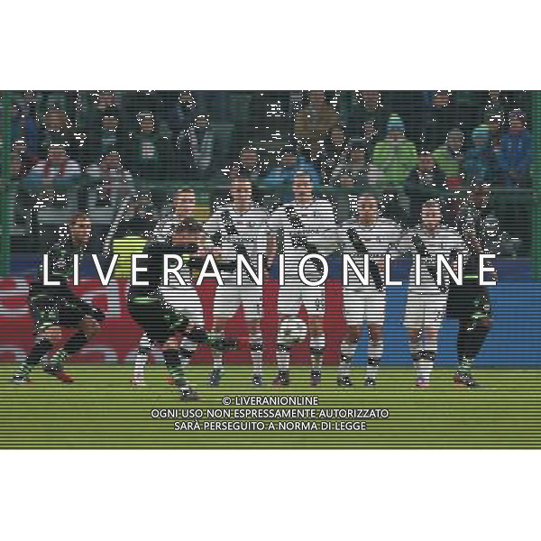 WARSZAWA 07.12.2016 MECZ 6. KOLEJKA GRUPA F LIGA MISTRZOW SEZON 2016/17: LEGIA WARSZAWA - SPORTING LIZBONA --- UEFA CHAMPIONS LEAGUE GROUP F MATCH: LEGIA WARSAW - SPORTING CLUBE DE PORTUGAL JAKUB RZEZNICZAK ADAM HLOUSEK ALEKSANDAR PRIJOVIC VADIS ODJIDJA OFOE THIBAULT MOULIN FOT. PIOTR KUCZA/NEWSPIX.PL --- Newspix.pl / AGENZIA ALDO LIVERANI SAS - ITALY ONLY EDITORIAL USE ONLY - Legia Varsavia - Sporting Lisbona, match valido per la 6a giornata di Champions League (Gruppo F) 07 dicembre 2016