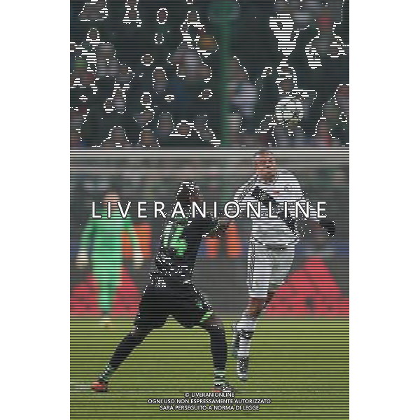 WARSZAWA 07.12.2016 MECZ 6. KOLEJKA GRUPA F LIGA MISTRZOW SEZON 2016/17: LEGIA WARSZAWA - SPORTING LIZBONA --- UEFA CHAMPIONS LEAGUE GROUP F MATCH: LEGIA WARSAW - SPORTING CLUBE DE PORTUGAL WILLIAM CARVALHO VADIS ODJIDJA OFOE FOT. PIOTR KUCZA/NEWSPIX.PL --- Newspix.pl / AGENZIA ALDO LIVERANI SAS - ITALY ONLY EDITORIAL USE ONLY - Legia Varsavia - Sporting Lisbona, match valido per la 6a giornata di Champions League (Gruppo F) 07 dicembre 2016