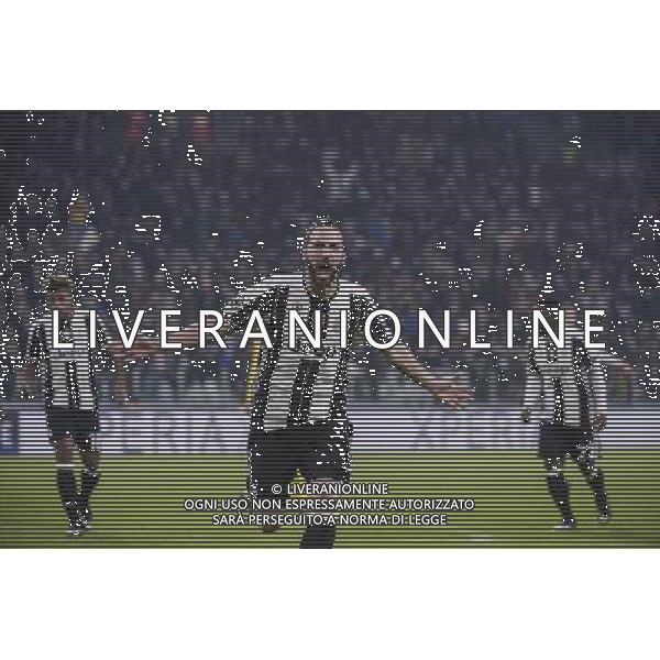 Juventus - Dynamo Zagabria UCL Champions League 07 dicembre 2016 nella foto esultanza dopo il gol di Gonzalo Higuain © Tardito / AGENZIA ALDO LIVERANI SAS 