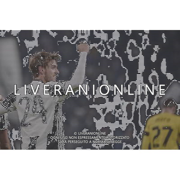 Juventus - Dynamo Zagabria UCL Champions League 07 dicembre 2016 nella foto esultanza dopo il gol di Rugani © Tardito / AGENZIA ALDO LIVERANI SAS 
