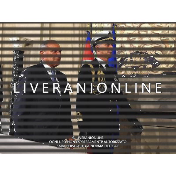 Consultazioni del Presidente della Repubblica Sergio Mattarella a seguito delle dimissioni del Governo Renzi - Roma - 08.12.2016 - Quirinale - nella foto: Pietro Grasso / Ph. Corradetti-Ag. Aldo Liverani Sas / AGENZIA ALDO LIVERANI SAS