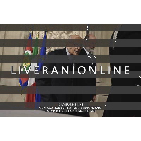 Consultazioni del Presidente della Repubblica Sergio Mattarella a seguito delle dimissioni del Governo Renzi - Roma - 08.12.2016 - Quirinale - nella foto: Giorgio Napolitano / Ph. Corradetti-Ag. Aldo Liverani Sas