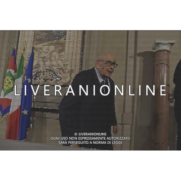Consultazioni del Presidente della Repubblica Sergio Mattarella a seguito delle dimissioni del Governo Renzi - Roma - 08.12.2016 - Quirinale - nella foto: Giorgio Napolitano / Ph. Corradetti-Ag. Aldo Liverani Sas