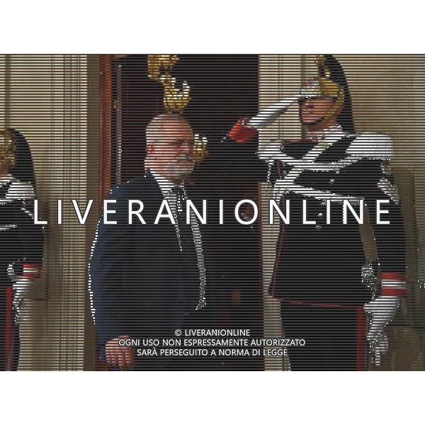 Consultazioni del Presidente della Repubblica Sergio Mattarella a seguito delle dimissioni del Governo Renzi - Roma - 09.12.2016 - Quirinale - nella foto: Francesco Campanella vice presidente del Gruppo Parlamentare Misto del Senato / Ph. Corradetti-Ag. Aldo Liverani Sas