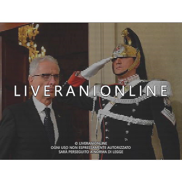 Consultazioni del Presidente della Repubblica Sergio Mattarella a seguito delle dimissioni del Governo Renzi - Roma - 09.12.2016 - Quirinale - nella foto: Maurizio Romani Gruppo Parlamentare Misto / Ph. Corradetti-Ag. Aldo Liverani Sas
