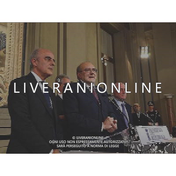 Consultazioni del Presidente della Repubblica Sergio Mattarella a seguito delle dimissioni del Governo Renzi - Roma - 09.12.2016 - Quirinale - nella foto: Lucio Romano Lorenzo Dellai e Bruno Tabacci / Ph. Corradetti-Ag. Aldo Liverani Sas / AGENZIA ALDO LIVERANI SAS