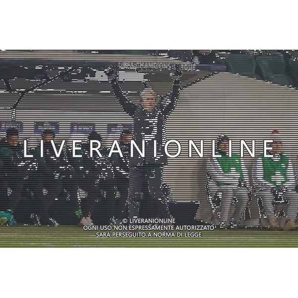 07.12.2016 WARSZAWA PILKA NOZNA STADION LEGII FOOTBALL RUNDA ELIMINACJI UEFA CHAMPIONS LEAGUE MECZ LEGIA WARSZAWA - SPORTING SC N/Z JORGE JESUS - TRENER SPORTING CP ( HEAD COACH ) FOT DAREK NOWAK / FOTONEWS / NEWSPIX.PL --- Newspix.pl / AGENZIA ALDO LIVERANI SAS - ITALY ONLY EDITORIAL USE ONLY - Legia Varsavia - Sporting Lisbona, match valido per la 6a giornata di Champions League (Gruppo F) 07 dicembre 2016