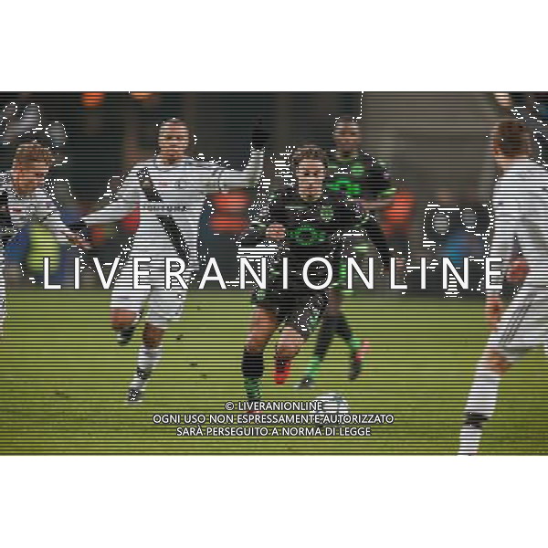 07.12.2016 WARSZAWA PILKA NOZNA STADION LEGII FOOTBALL RUNDA ELIMINACJI UEFA CHAMPIONS LEAGUE MECZ LEGIA WARSZAWA - SPORTING SC N/Z LAZAR MARKOVIC FOT DAREK NOWAK / FOTONEWS / NEWSPIX.PL --- Newspix.pl / AGENZIA ALDO LIVERANI SAS - ITALY ONLY EDITORIAL USE ONLY - Legia Varsavia - Sporting Lisbona, match valido per la 6a giornata di Champions League (Gruppo F) 07 dicembre 2016